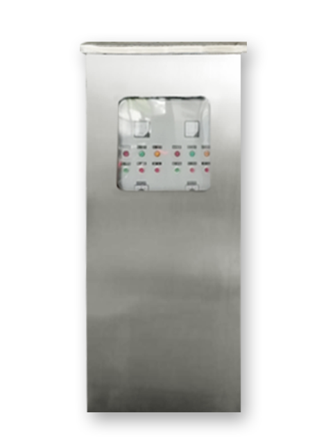 戶外不銹鋼30KW一控二軟啟動(dòng)控制柜